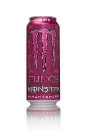 Monster energy drink mixed punch