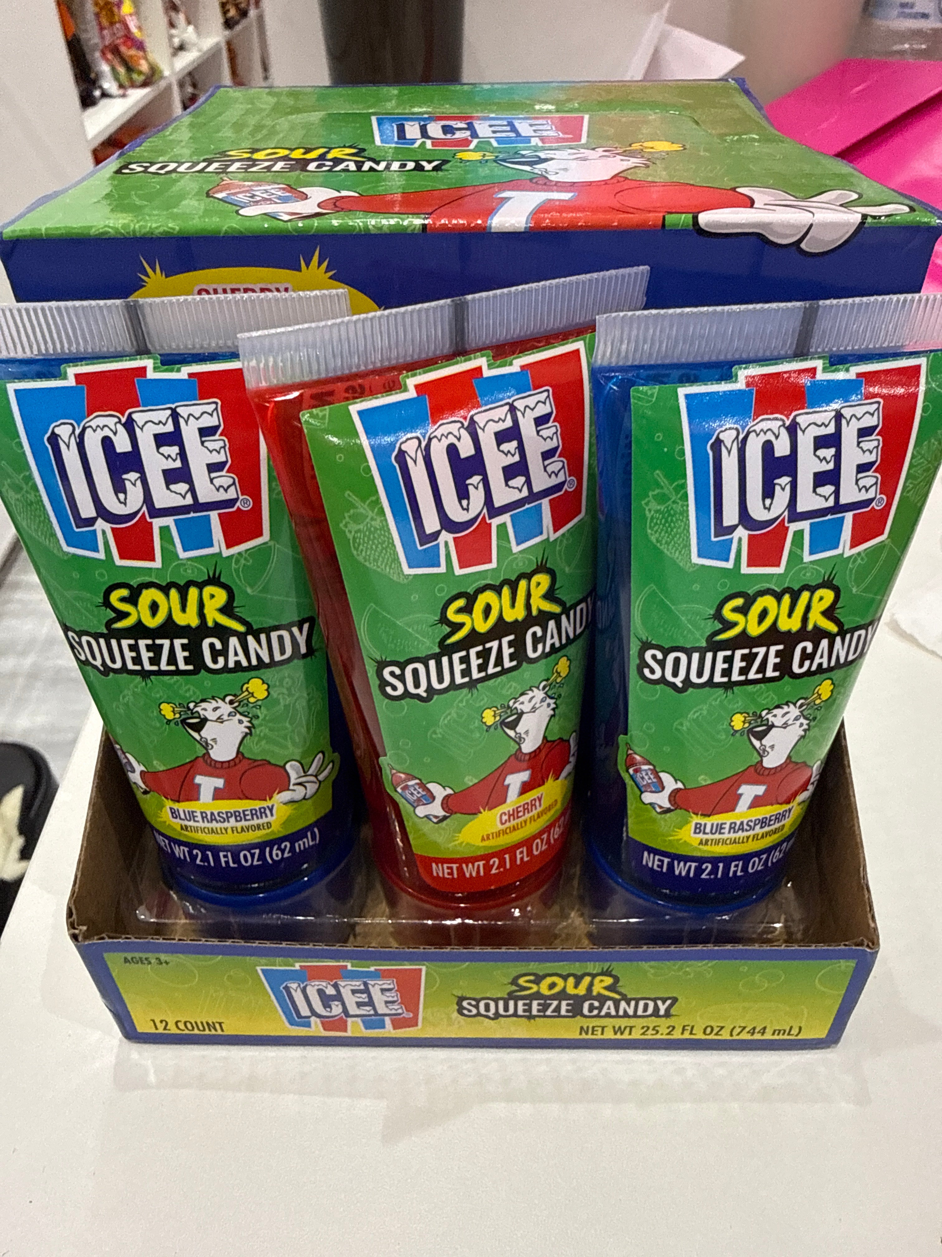 Icee Sour Squeeze Candy