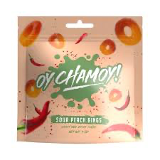 Oh Chamoy! Sour Peach Rings 4 oz