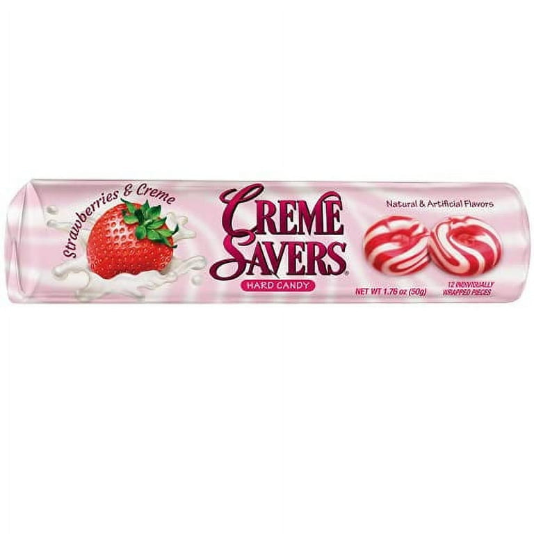 Creme Savers Rolls Strawberries