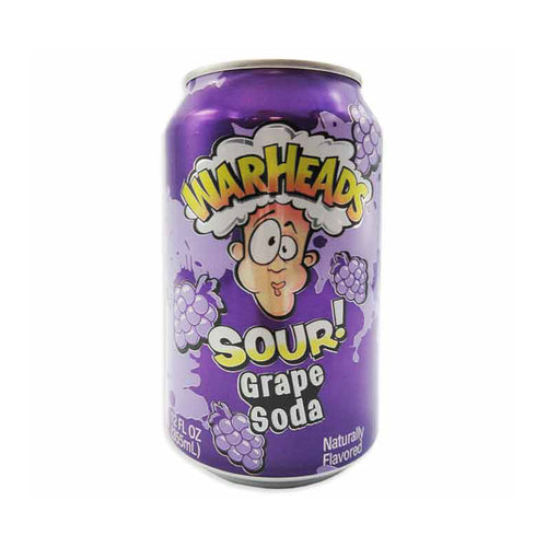 Warheads Sour Grape Soda