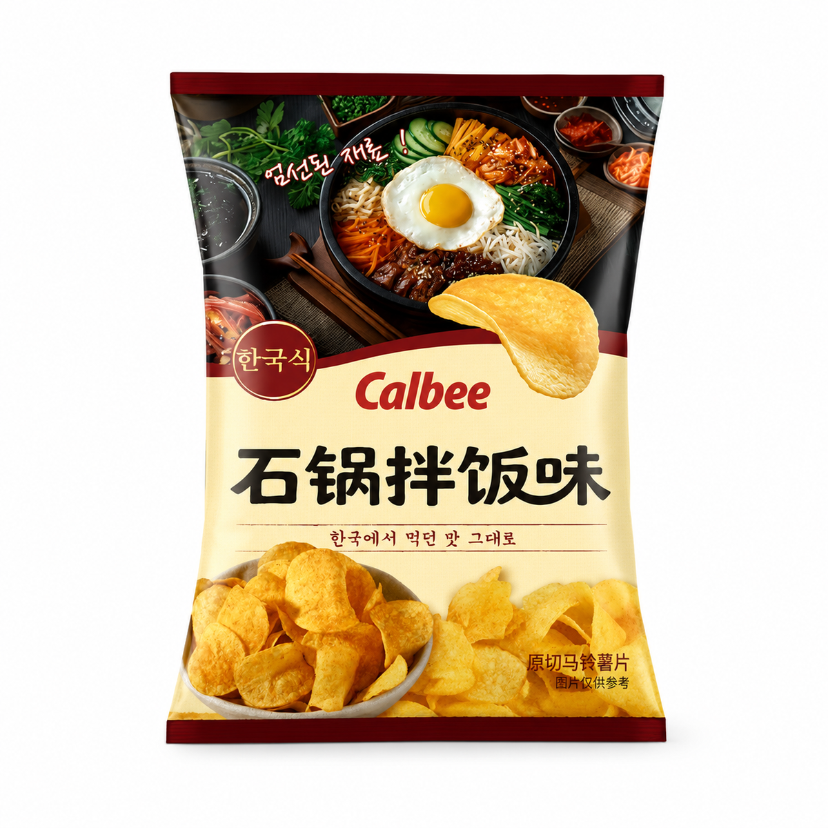 Calbee Bibimbap Flavored Chips 52g (China)