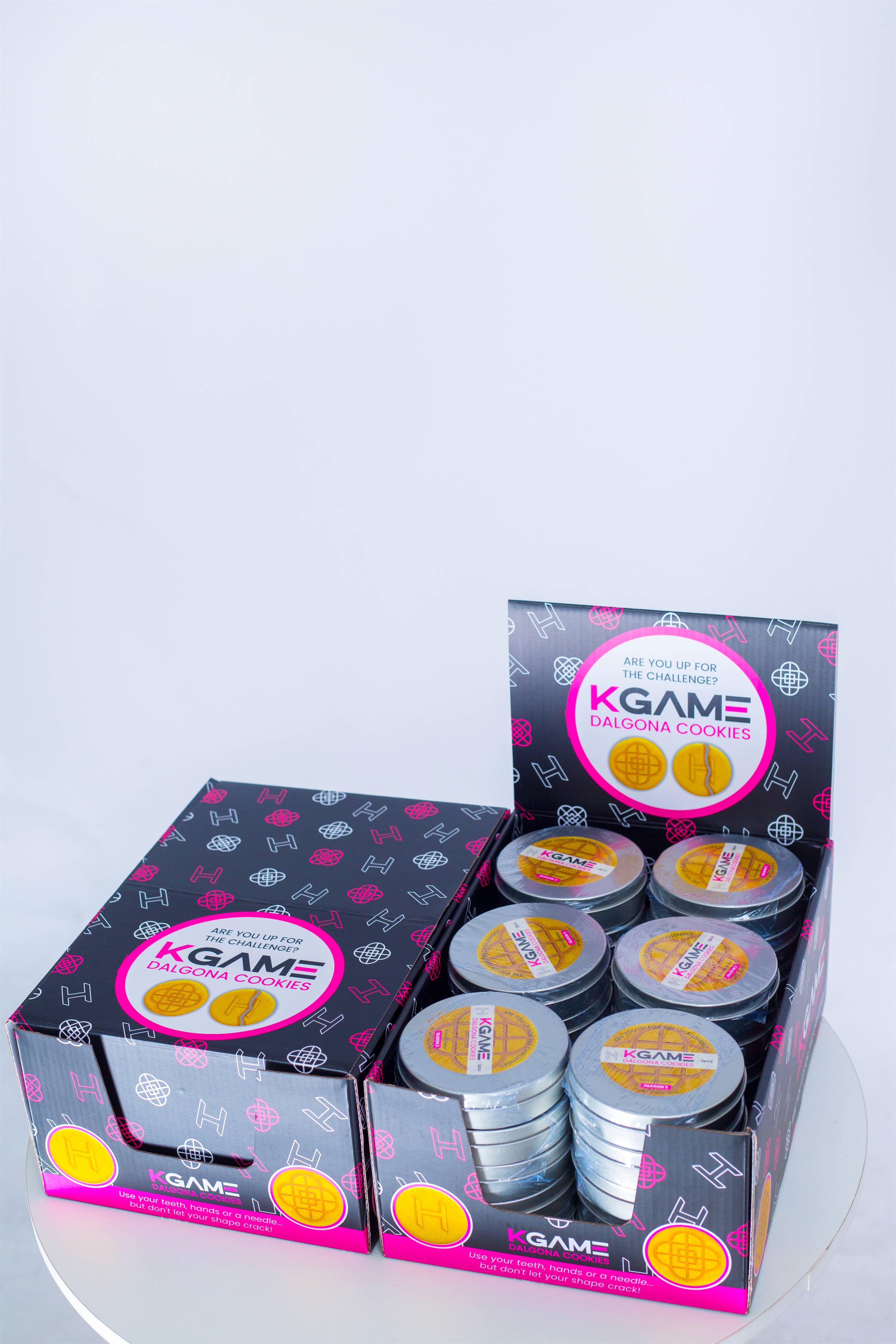 KGAME Dalgona Cookie Tin — Season 3 Collectible (30-PDQ)