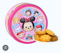 Disney Cookie Tin, Pink Tsum