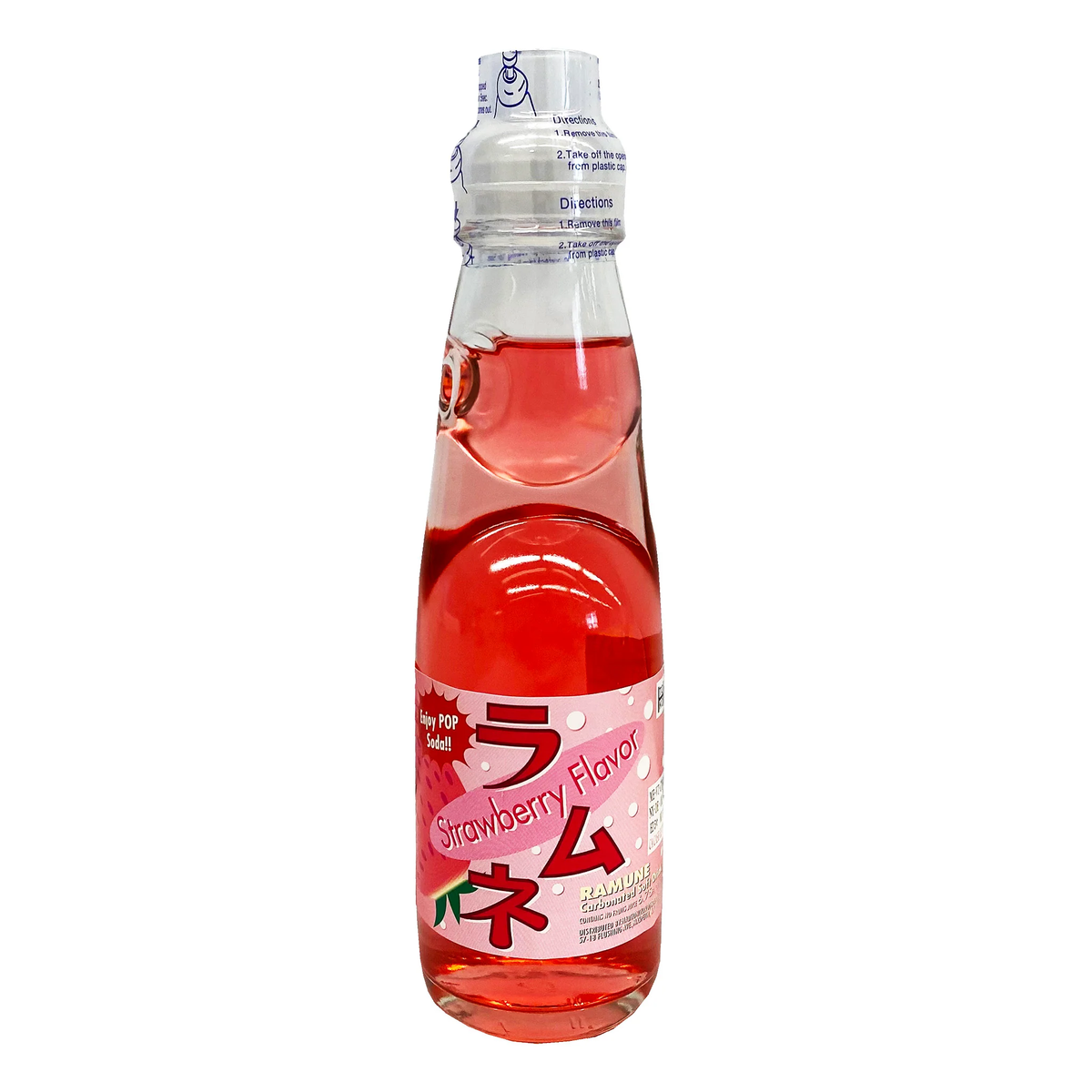 Strawberry ramune carbonated