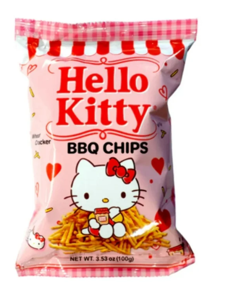 Samrio Hello Kitty Wheat Cracker BBQ chips