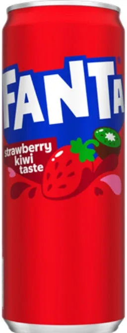 Fanta strawberry kiwi taste
