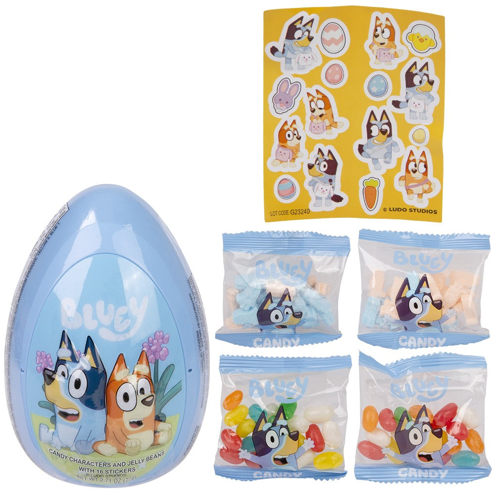 Bluey Molded Jumbo Egg with candy