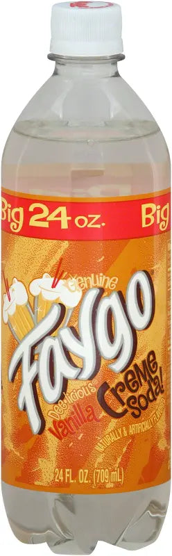 Faygo vanilla cream soda