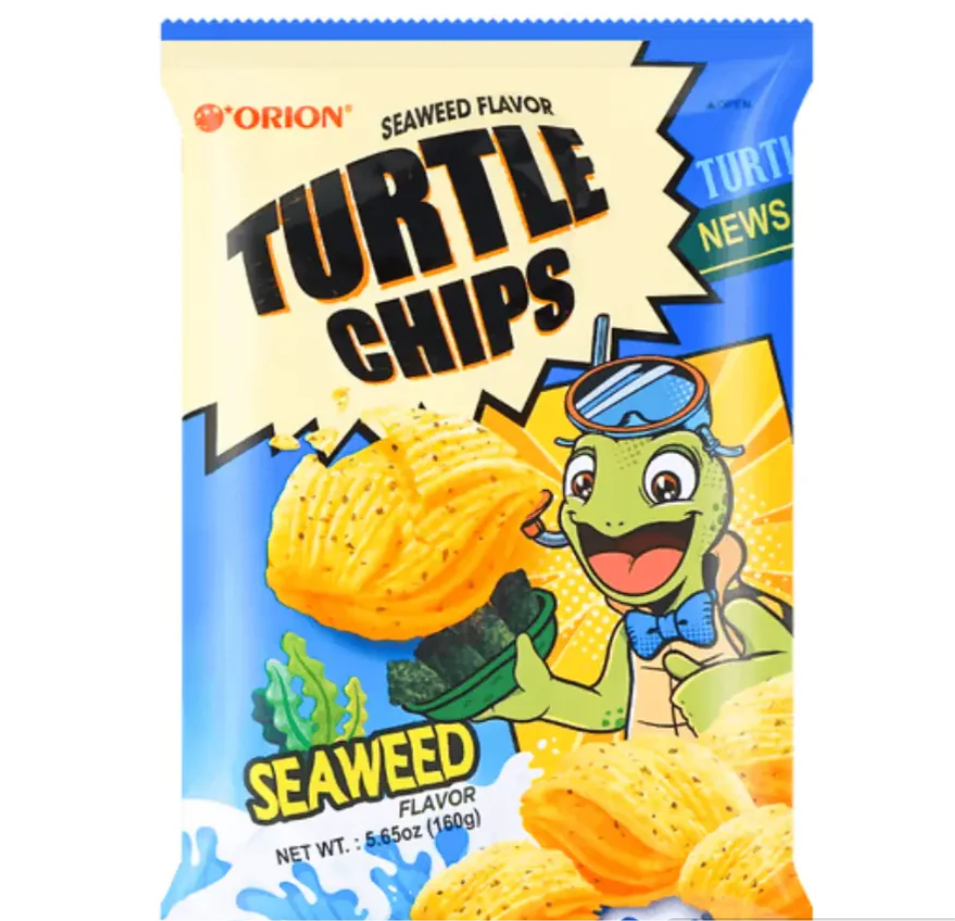Orion Turtle Chips, Seaweed Flavor