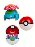 Venusaur Pokemon Poke ball Morph Transformers Figures