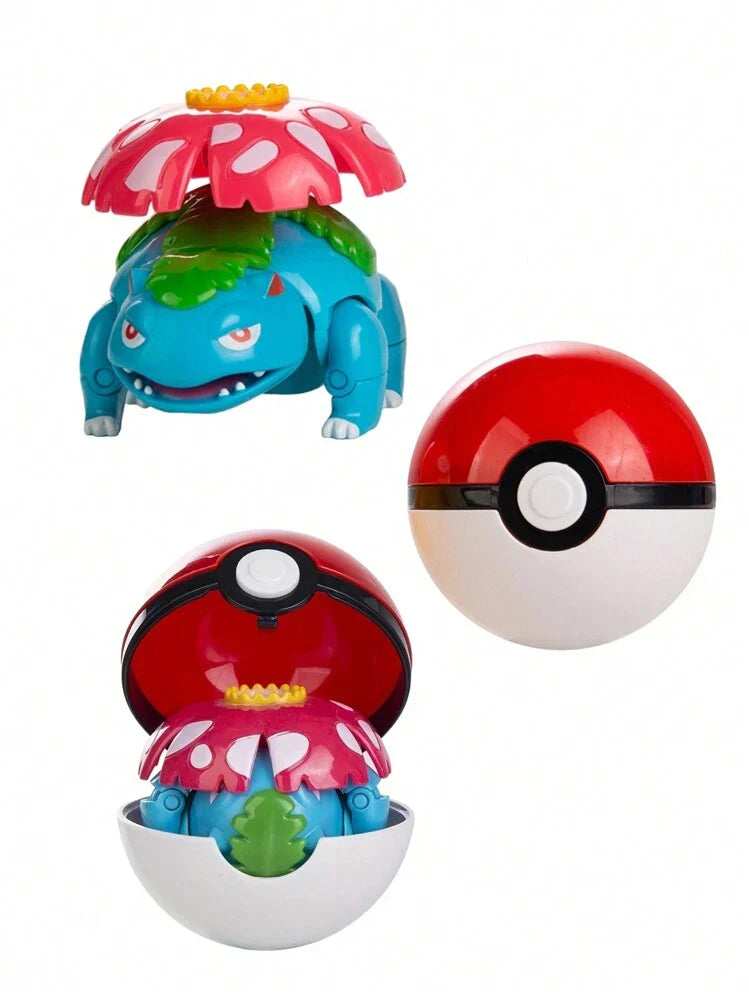 Venusaur Pokemon Poke ball Morph Transformers Figures
