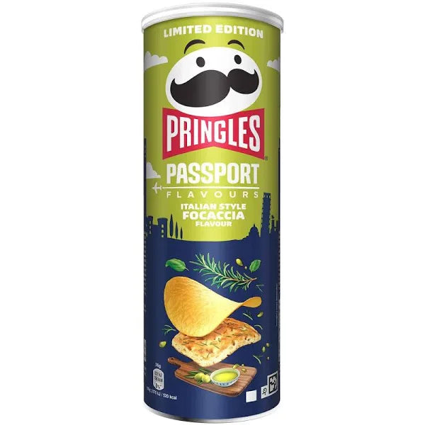 Pringles passport  Italian   Style  focaccia