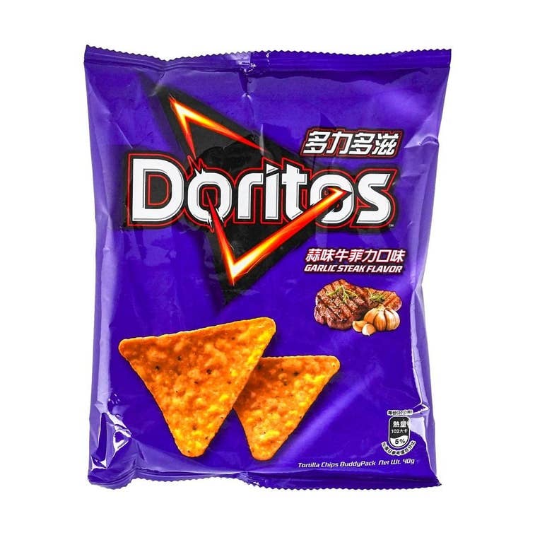 Doritos Garlic Steak Chips 68g (Taiwan)