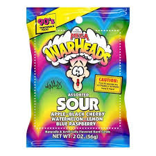 Mega Warheads assorted sour candy