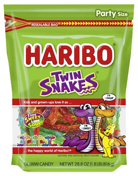 Haribo twin snakes