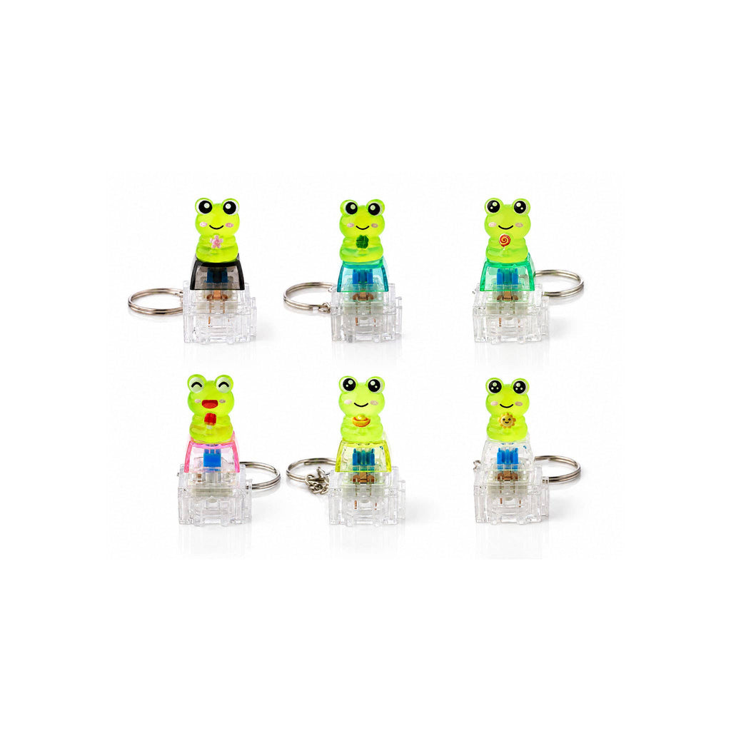 ClikCharms Fidget Keyboard Clicker Keychain 80 Designs Case
