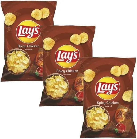Lays spicy chicken flavoured