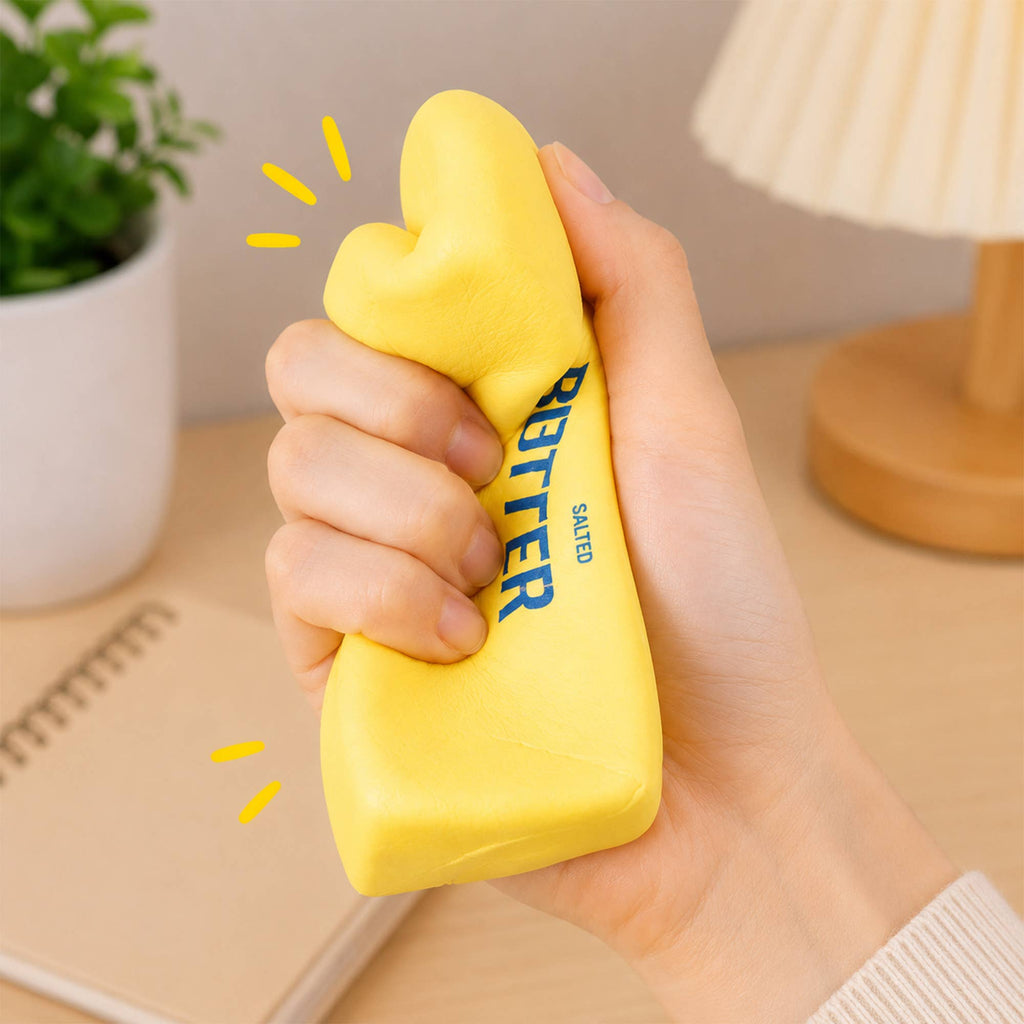 Jumbo Big Butter Squishy Sensory Squeeze Display