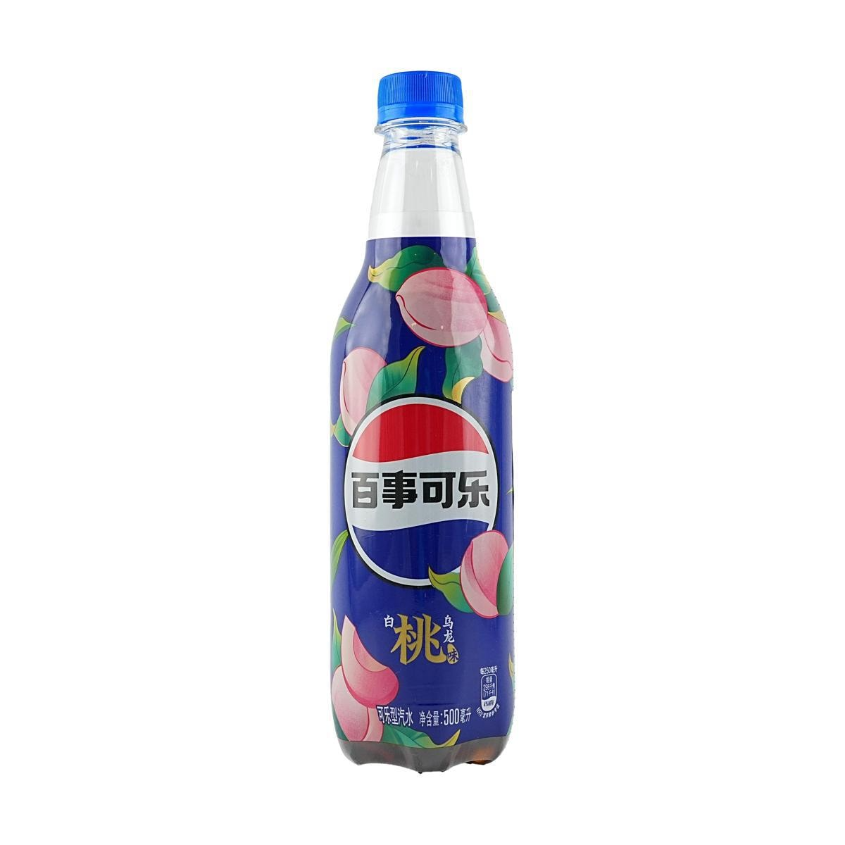 Pepsi White Peach Oolong Bottled 16.9 fl oz China