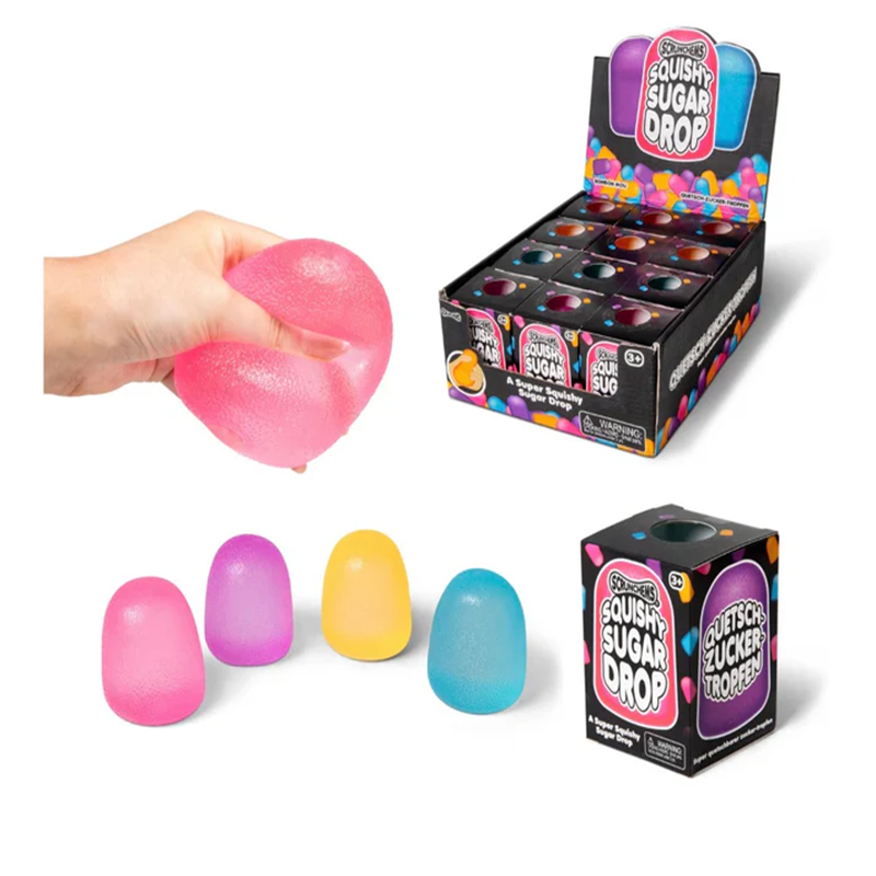 Scrunchems® Squishy Sugar Drop Fidget Toy