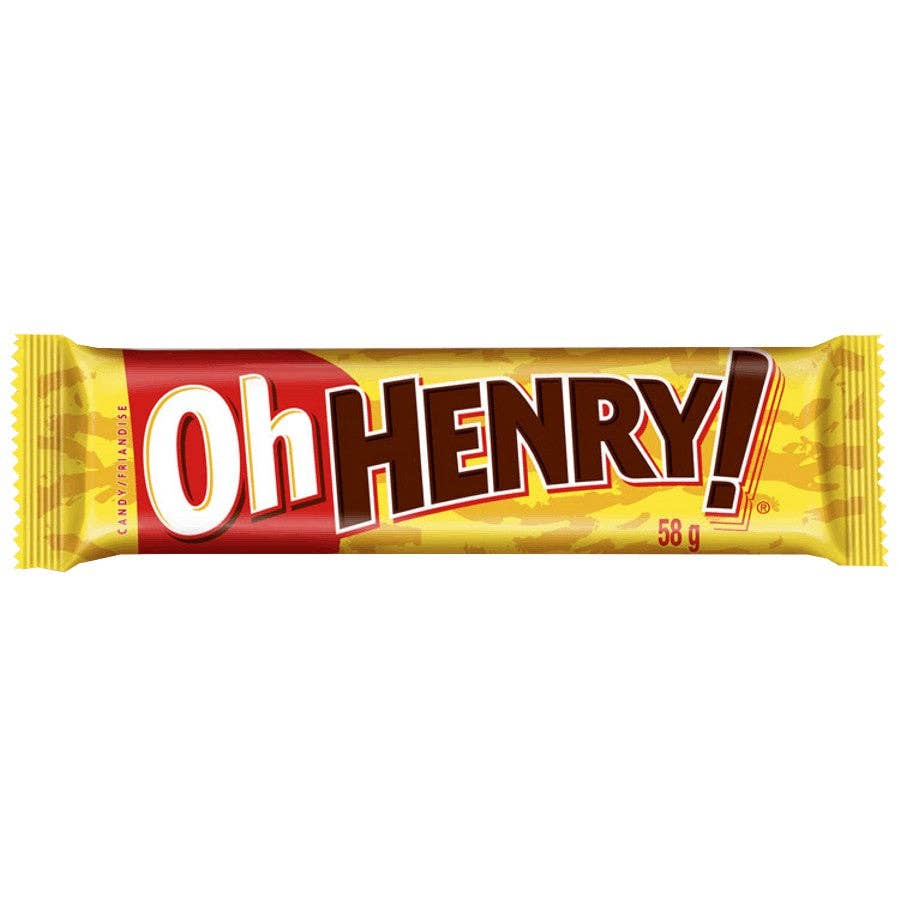 Oh Henry! Chocolate Bar 58 g - 24ct