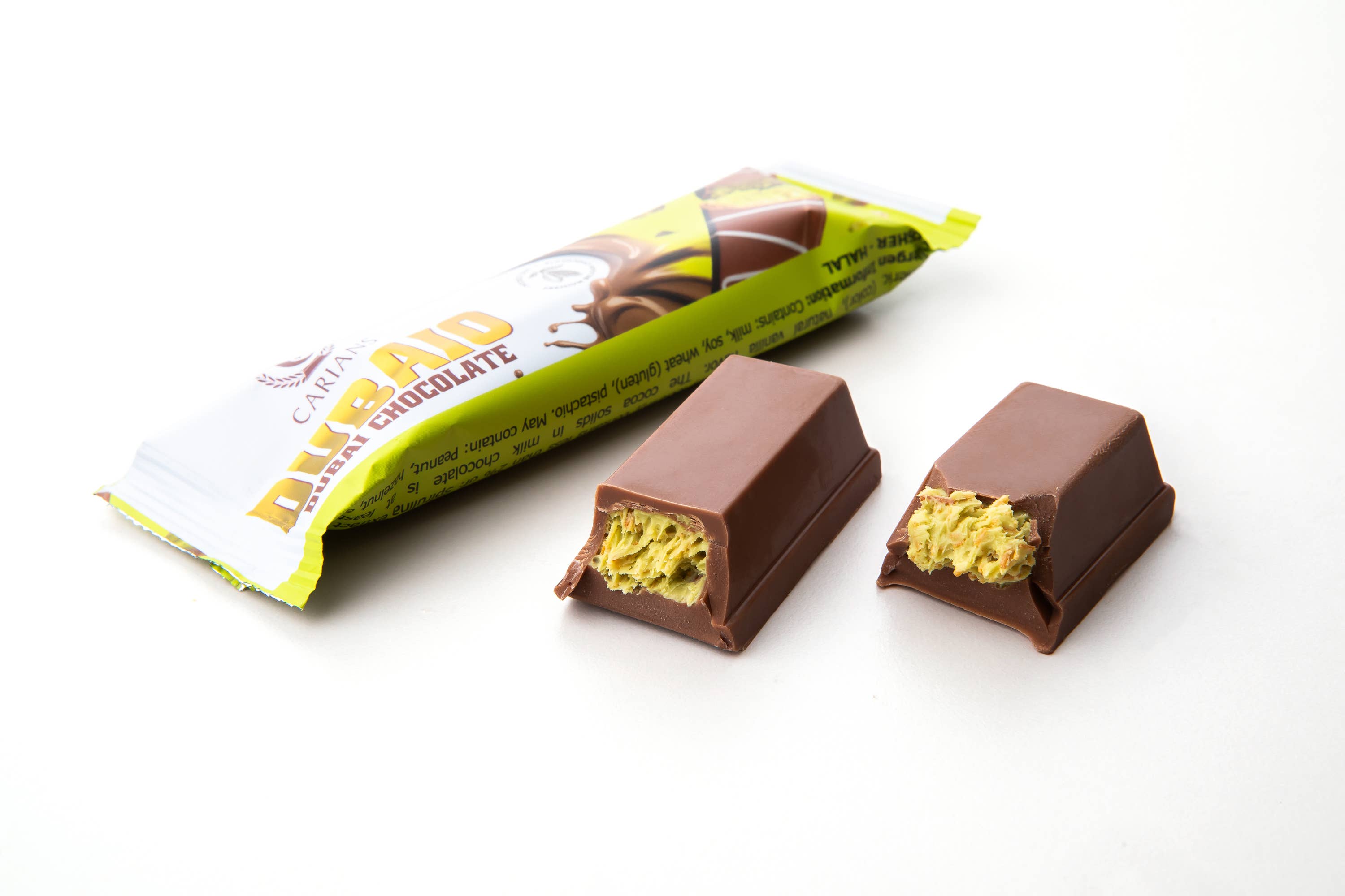 Carians Dubai Chocolate 1.12oz (32gr) 24 Units per case
