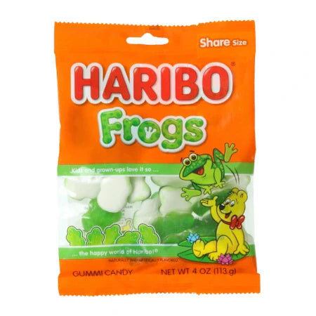 Haribo frogs