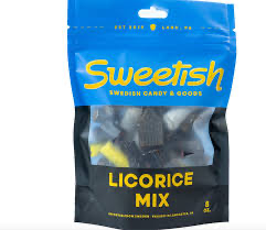 Sweetish candy licorice mix