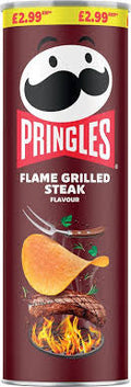 Pringles flame grilled steak (160g)Uk