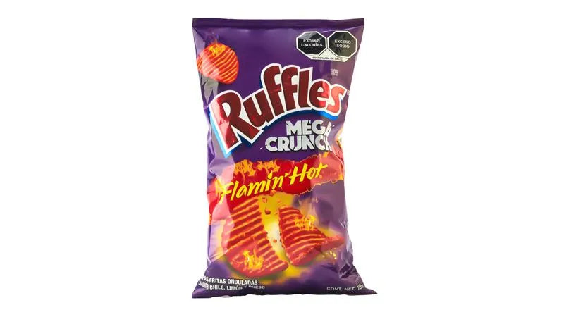 Ruffles Mega Crunch Flamin’Hot.
