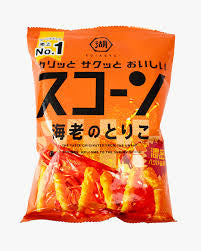 Koikeya corn puff scone shrimp flavor