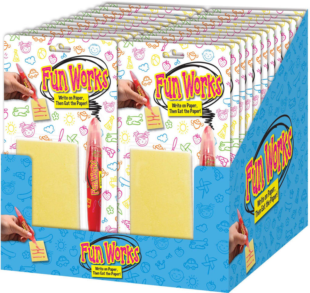 Fun Works Candy Write & Eat Paper 1.16oz, 24ct