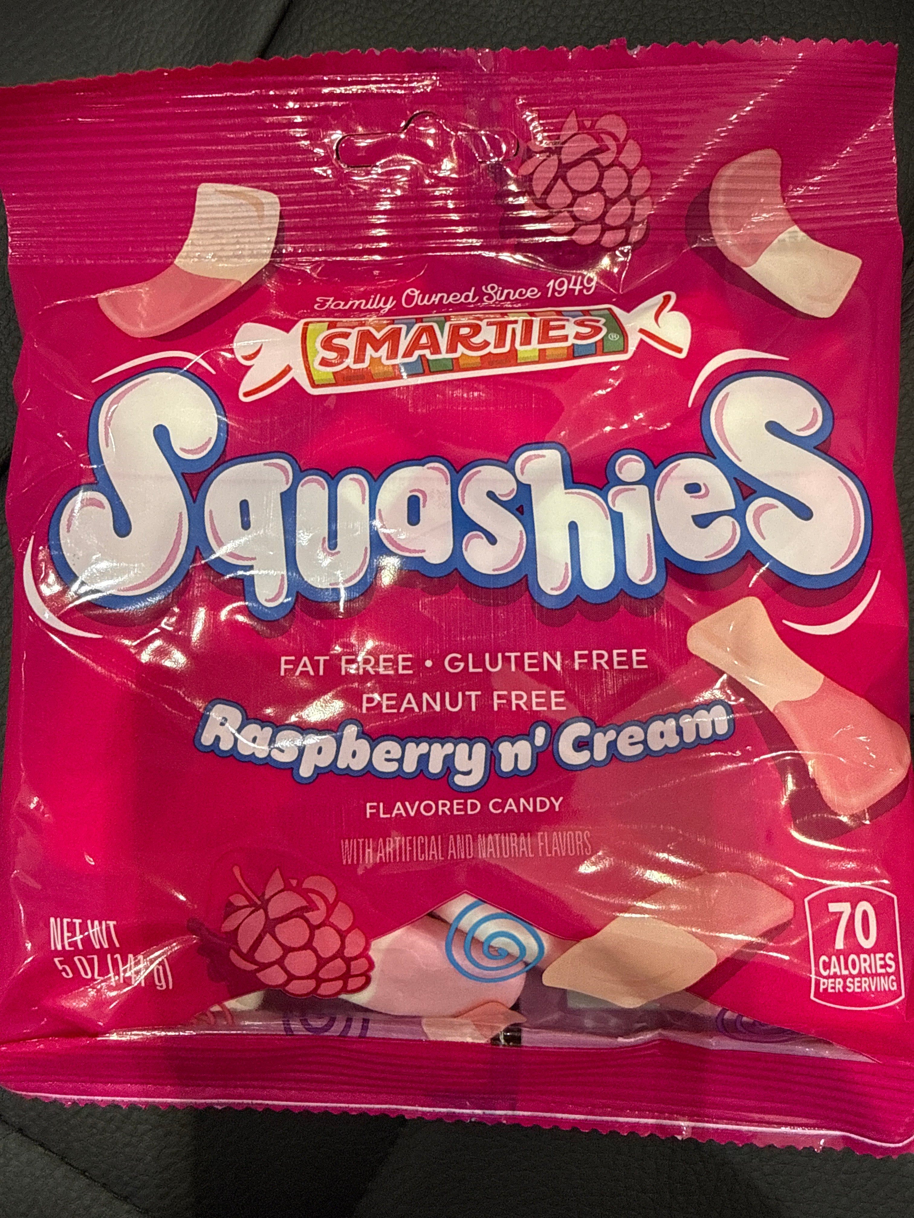 Smarties Squashies Raspberry and Cream