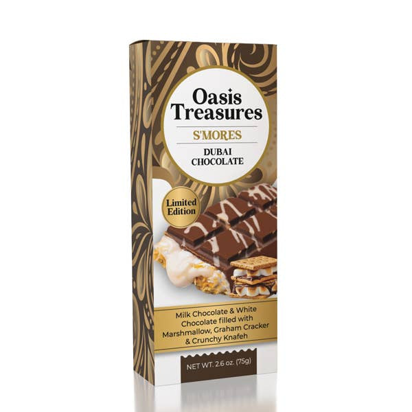 Oasis Treasures s’mores  Dubai Chocolate