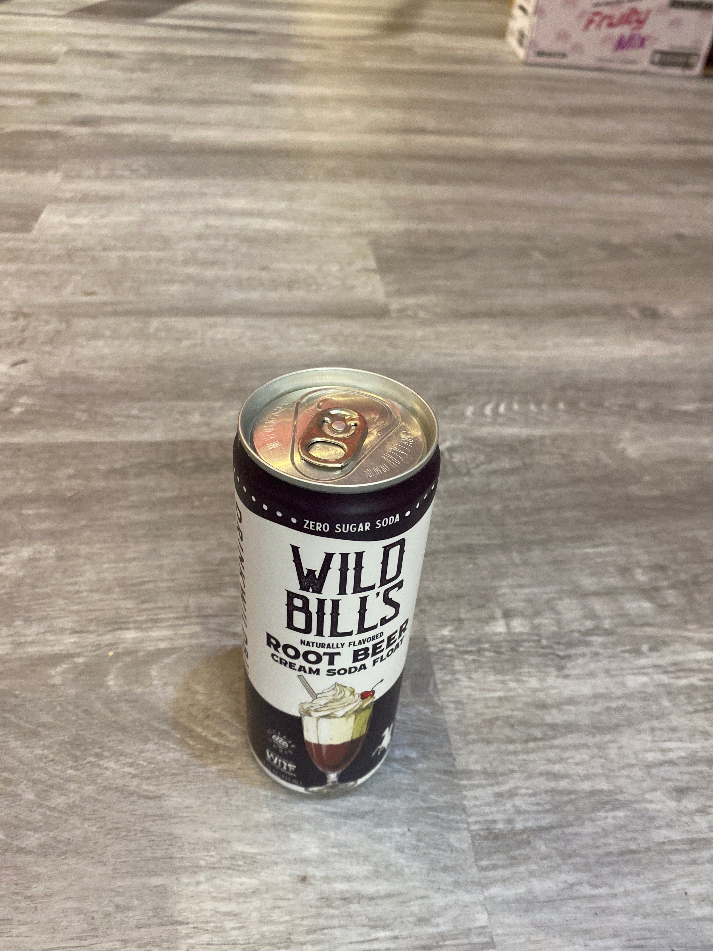 Wild bills root beer cream soda float
