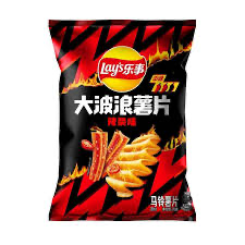 Lays potato chips spicy strip Flavor