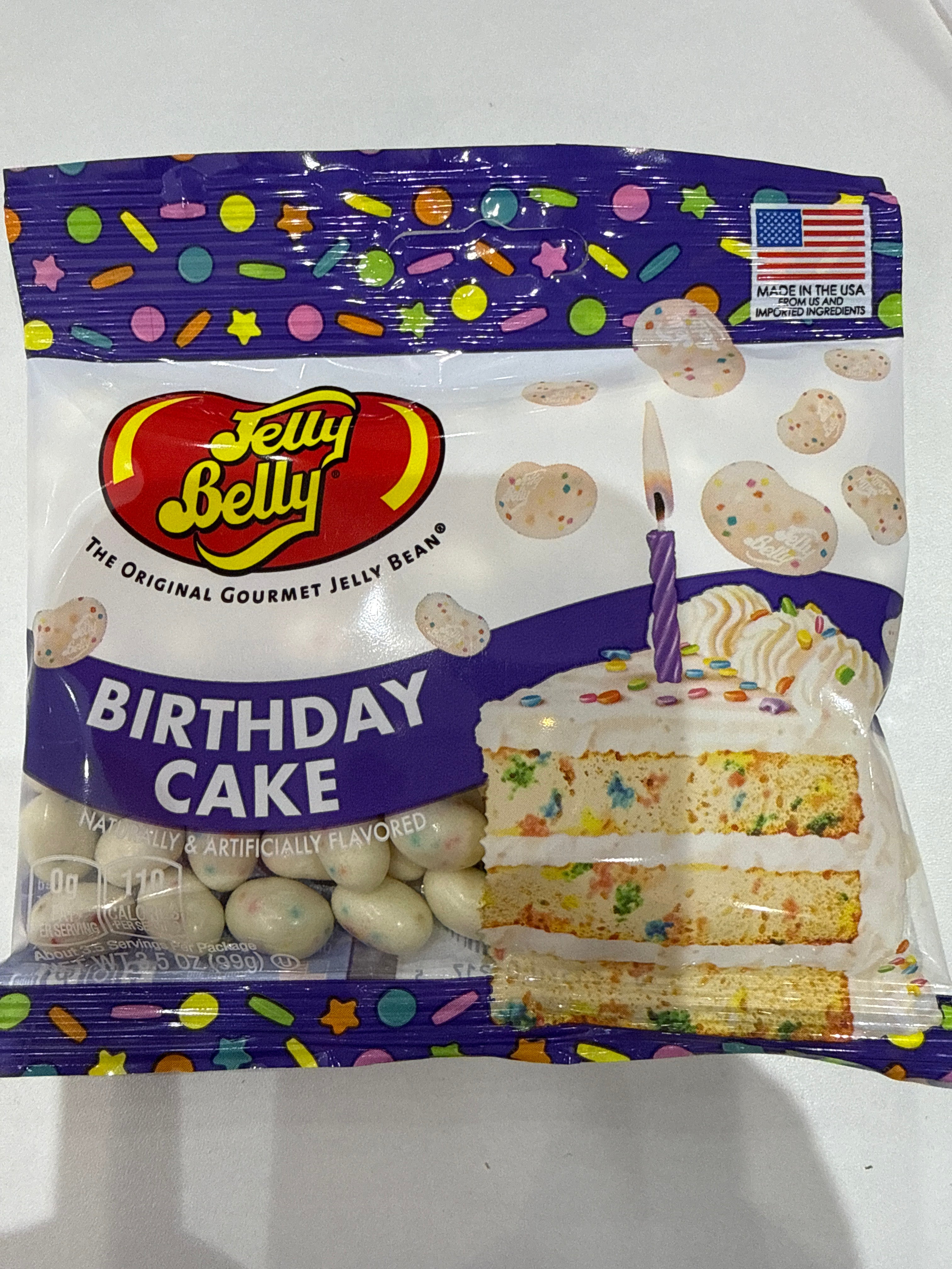 Jelly Belly Birthday Cake