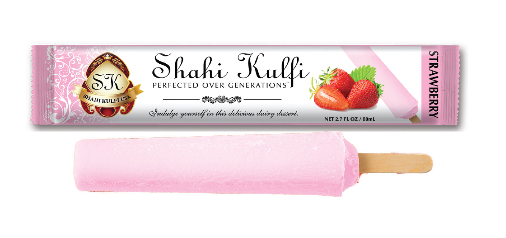 Shahi Kulfi Strawberry