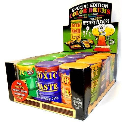 Toxic Waste Limited Edition Barrels, 1.7oz, 12ct Case