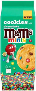 M&m minis cookies  with chocolate.