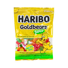 Haribo goldbears sweet and sour