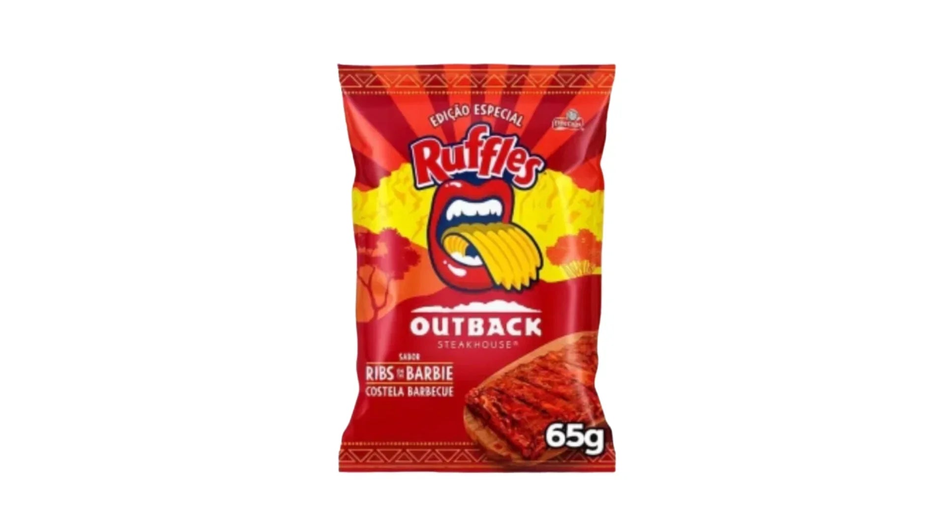 Ruffles Batata Frita Barbecue (Brazil)