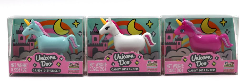 Kidsmania Unicorn Doo Candy Dispenser, 12ct