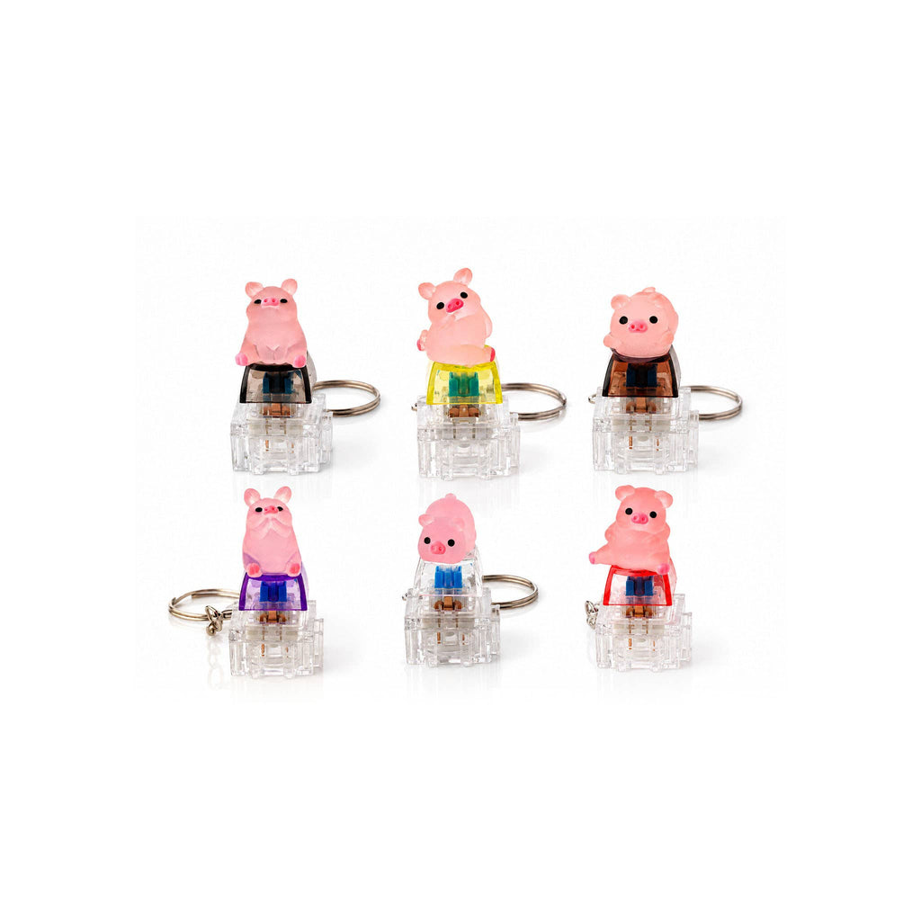ClikCharms Fidget Keyboard Clicker Keychain 80 Designs Case