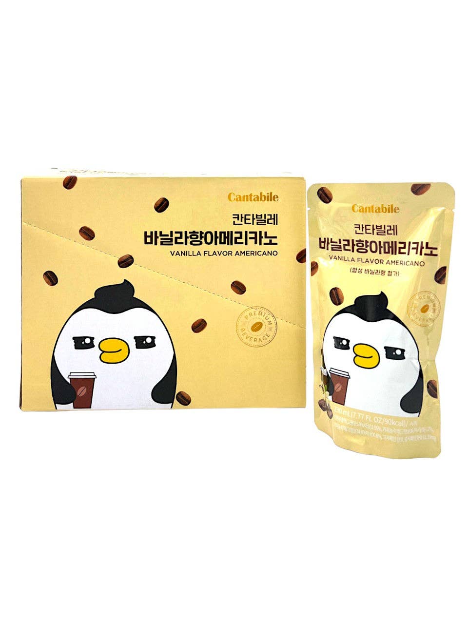 Cantabile Vanilla Americano Pouch Drink 230ml (Korea)