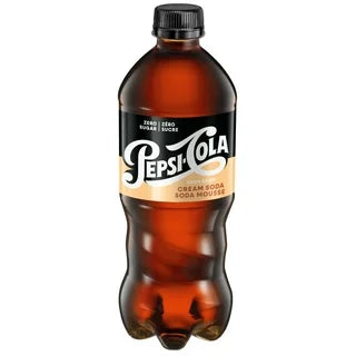 Pepsi cream soda zero sugar 20 oz
