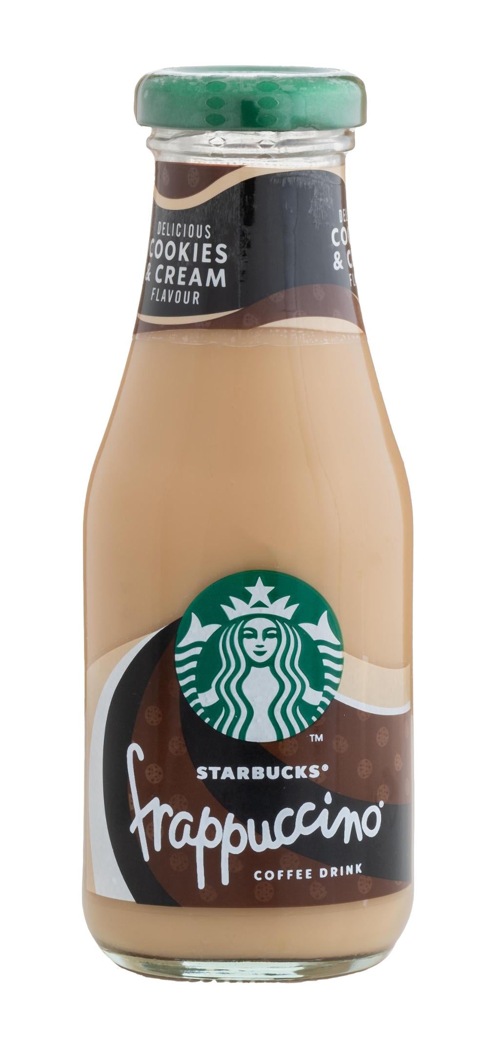 Starbucks cookies N crème bottles
