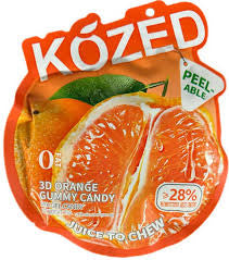 Kozed Orange Gummy Candy