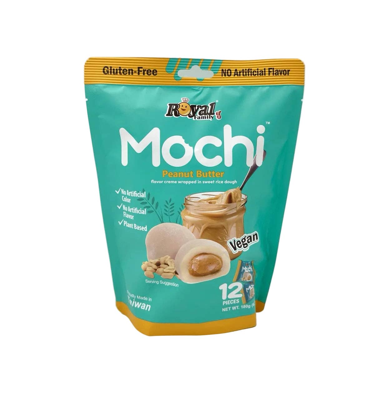 Royal Family Peanut Butter Mochi 180g (Taiwan)